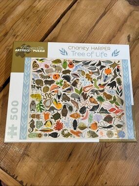 POMEGRANATE PUZZLES 500 Piece Charley Harper Tree Of Life Jigsaw